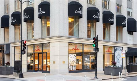 omega watches chicago store